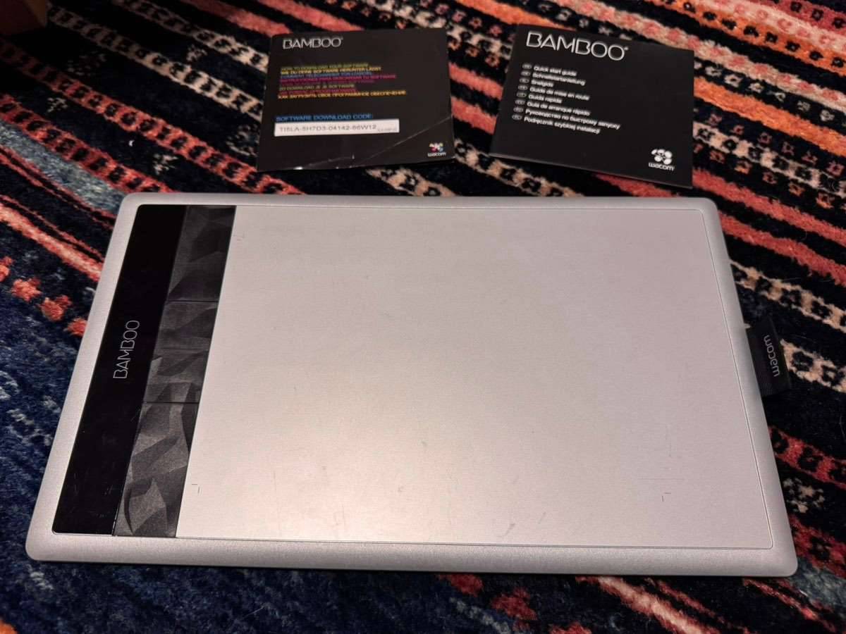 Wacom Bamboo Create CTH-670 Grafiktablet - Pen & Touch - Größe M