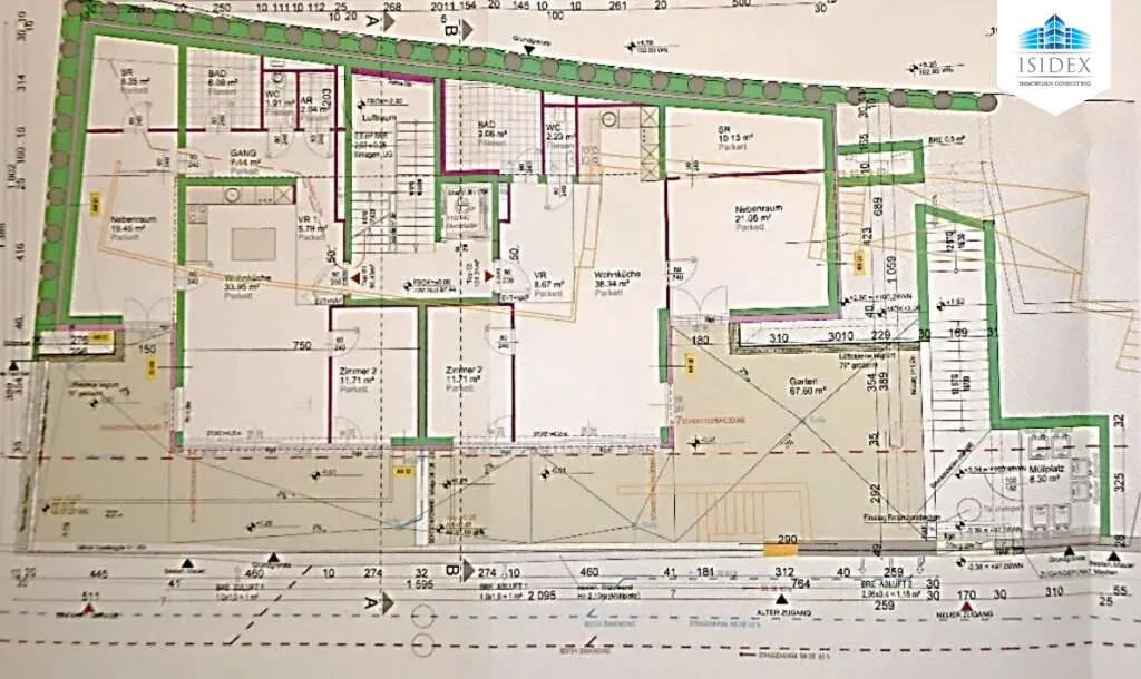 Baugrundstück für Eigenheim oder Mehrfamilienwohnhaus - Ansicht 3