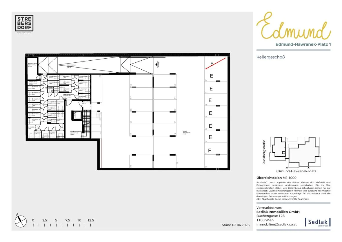 Strebersdorf/Edmund-Hawranek-Platz 1 _Garagenplätze zu vermieten! – pohled 2