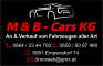 M & B Cars Logo
