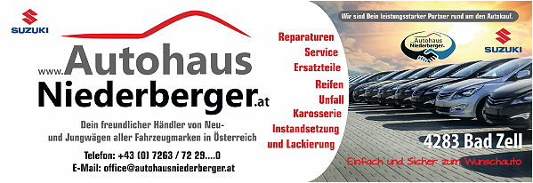 Autohaus NIEDERBERGER GesmbH Autohaus NIEDERBERGER GesmbH