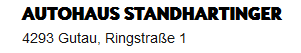 Friedrich Standhartinger e. U. Friedrich Standhartinger e. U.