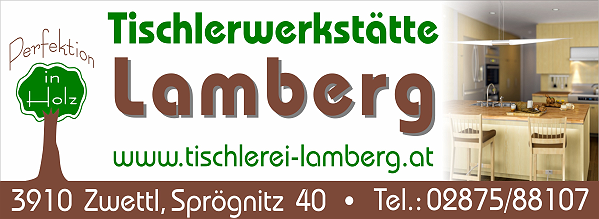 Tischlerwerkstätte Lamberg