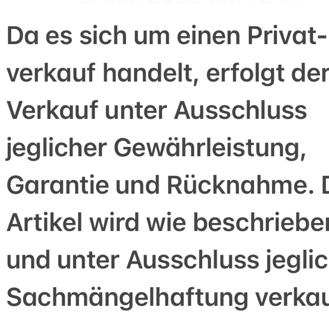 Fair Preis